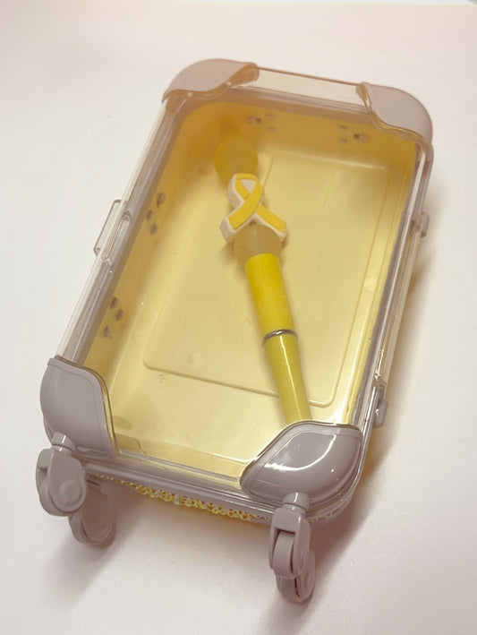 Sunshine Sparkle Mini Suitcase Pen Set