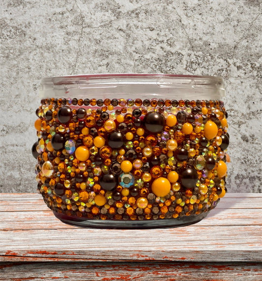 Embellished Apple Scented 3 Wick candle